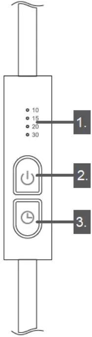 insportline Esgrima Treatment LED Face Mask - Figure 1