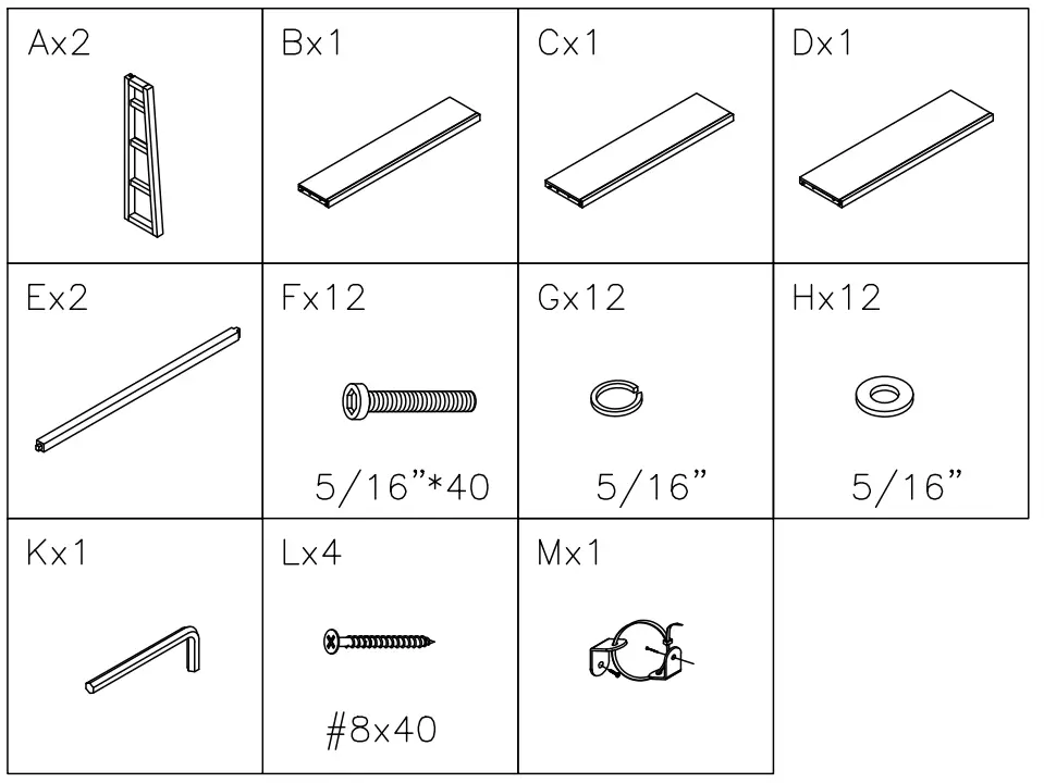 ASHLEY H64249 Jonileene Home Office Desk-