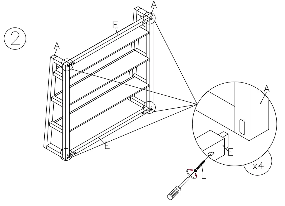 ASHLEY H64249 Jonileene Home Office Desk-fig2