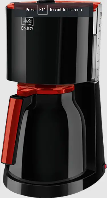 Melitta Enjoy Therm Coffee Maker