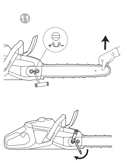 greenwork pro 2019902 18 Inch 80 Volt Lithium Ion Cordless Chainsaw-fig13