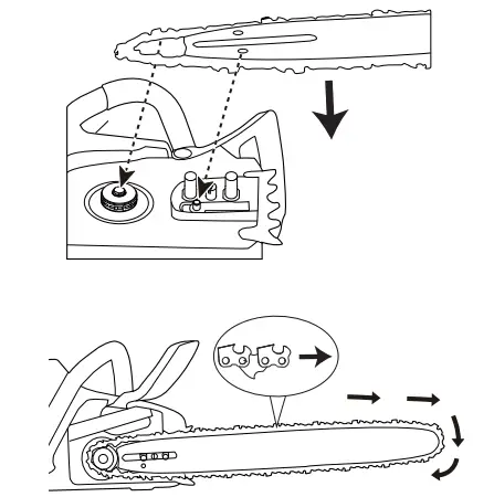 greenwork pro 2019902 18 Inch 80 Volt Lithium Ion Cordless Chainsaw-fig5