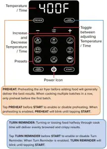 DISPLAY AND CONTROL PANEL