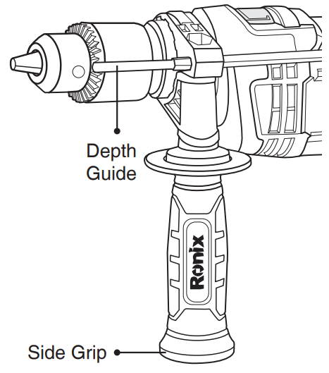 Ronix 2214K 13mm Impact Drills - fig 2