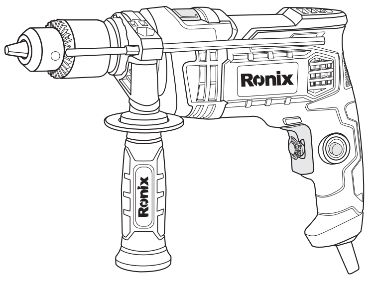 Ronix 2214K 13mm Impact Drills