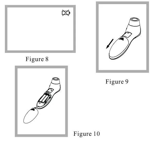 Cooper-Atkins Infrared Forehead Thermometer DET-306 - FIGURE 16