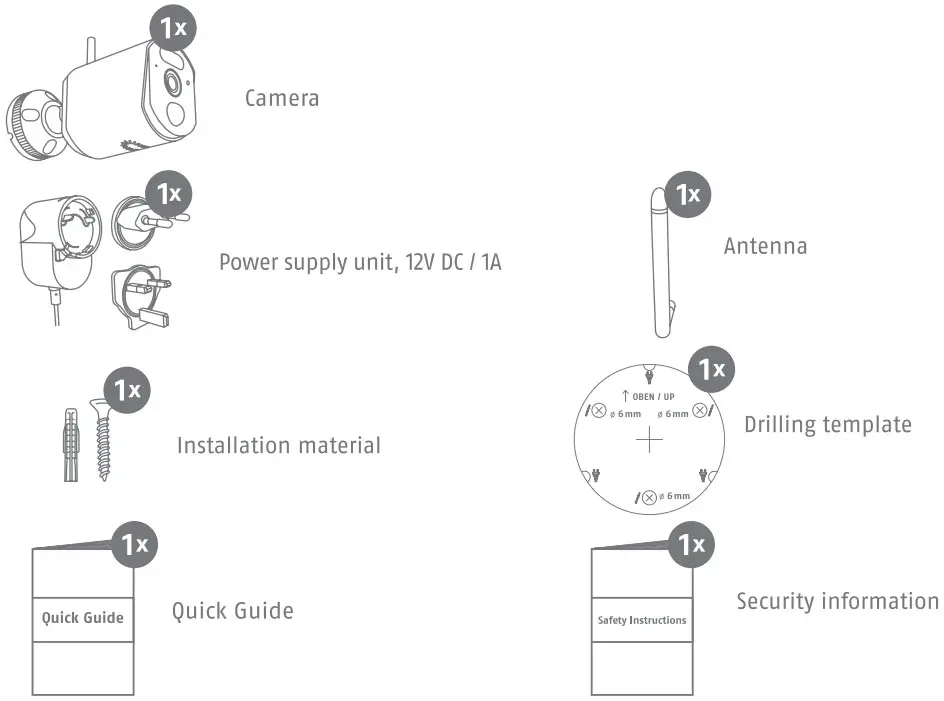 ABUS PPDF17520 Easy Look BasicSet Camera - Figure 3