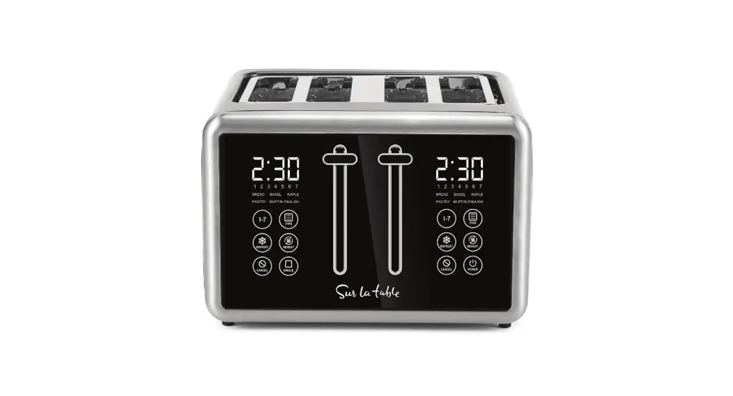 Sur La Table Slt-3209 4-slice Touchscreen Toaster User Manual
