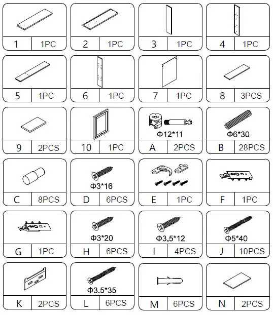 JAXSUNNY-HG61S0863-32-Inch-White-Wood-Wall-Mounted-Fold-Down-Desk-2