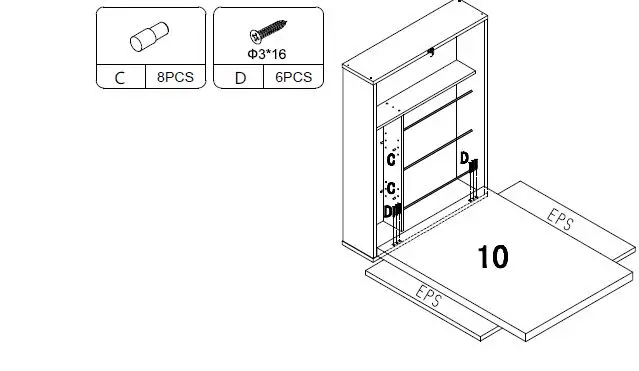 JAXSUNNY-HG61S0863-32-Inch-White-Wood-Wall-Mounted-Fold-Down-Desk-8