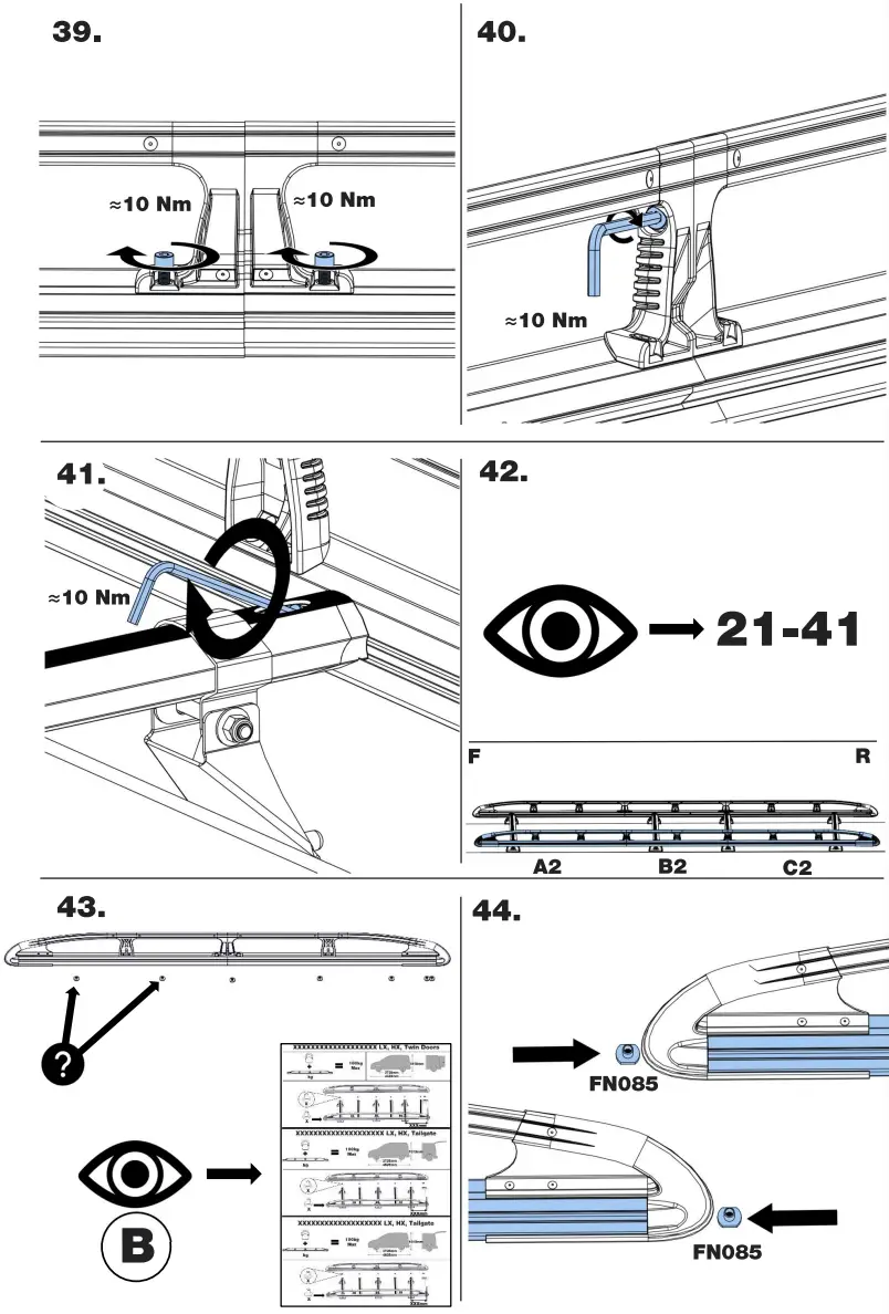 Rhino K501 KammRack Aluminium Rack - Figure 7
