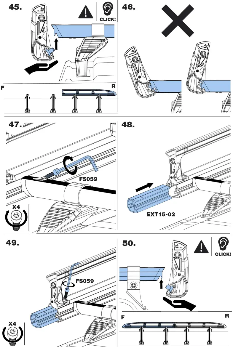 Rhino K501 KammRack Aluminium Rack - Figure 8