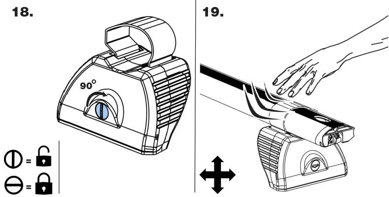 Rhino K501 KammRack Aluminium Rack - Fitting Kit 4
