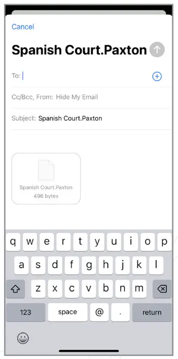 Paxton App - You can edit 8