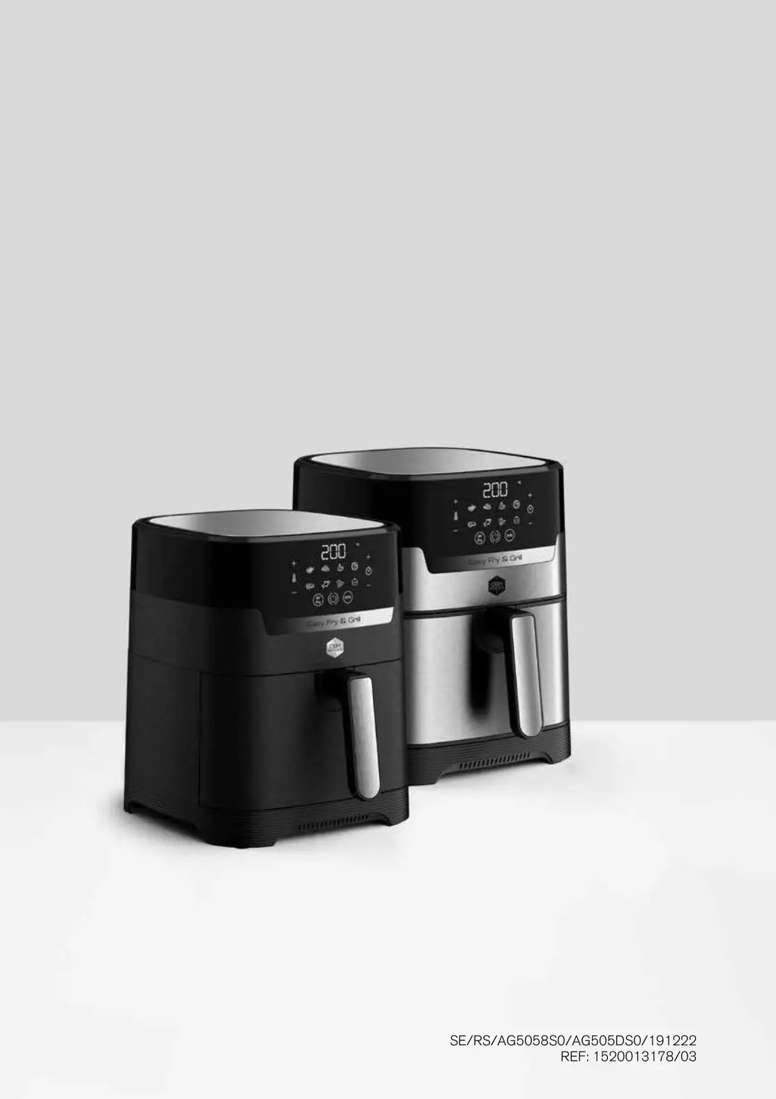 OBH NORDICA AG5058S0 Healthy Fryer Easy Fry and Grill