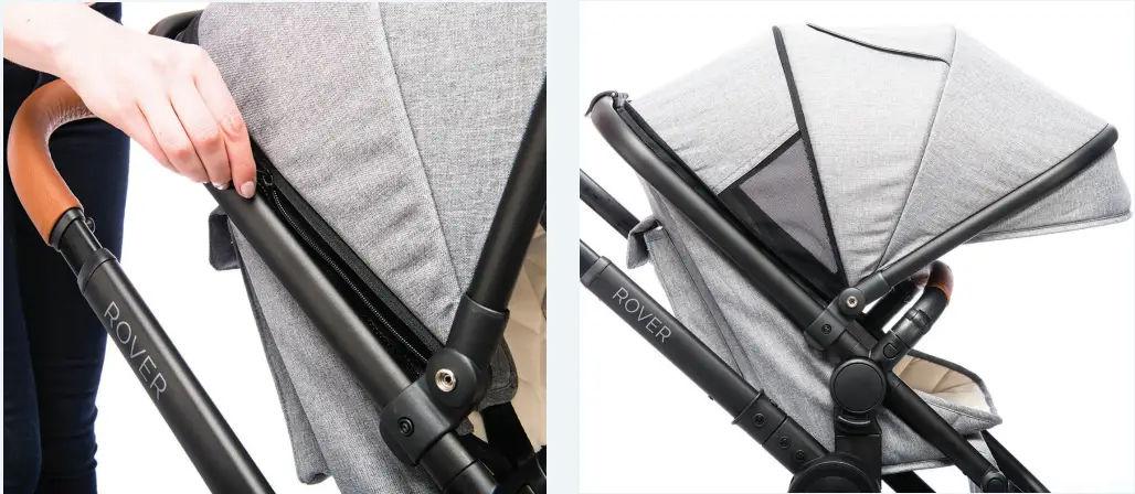 babybee ROVER2019 2-in-1 Bassinet Plus Stroller Set - figure 15