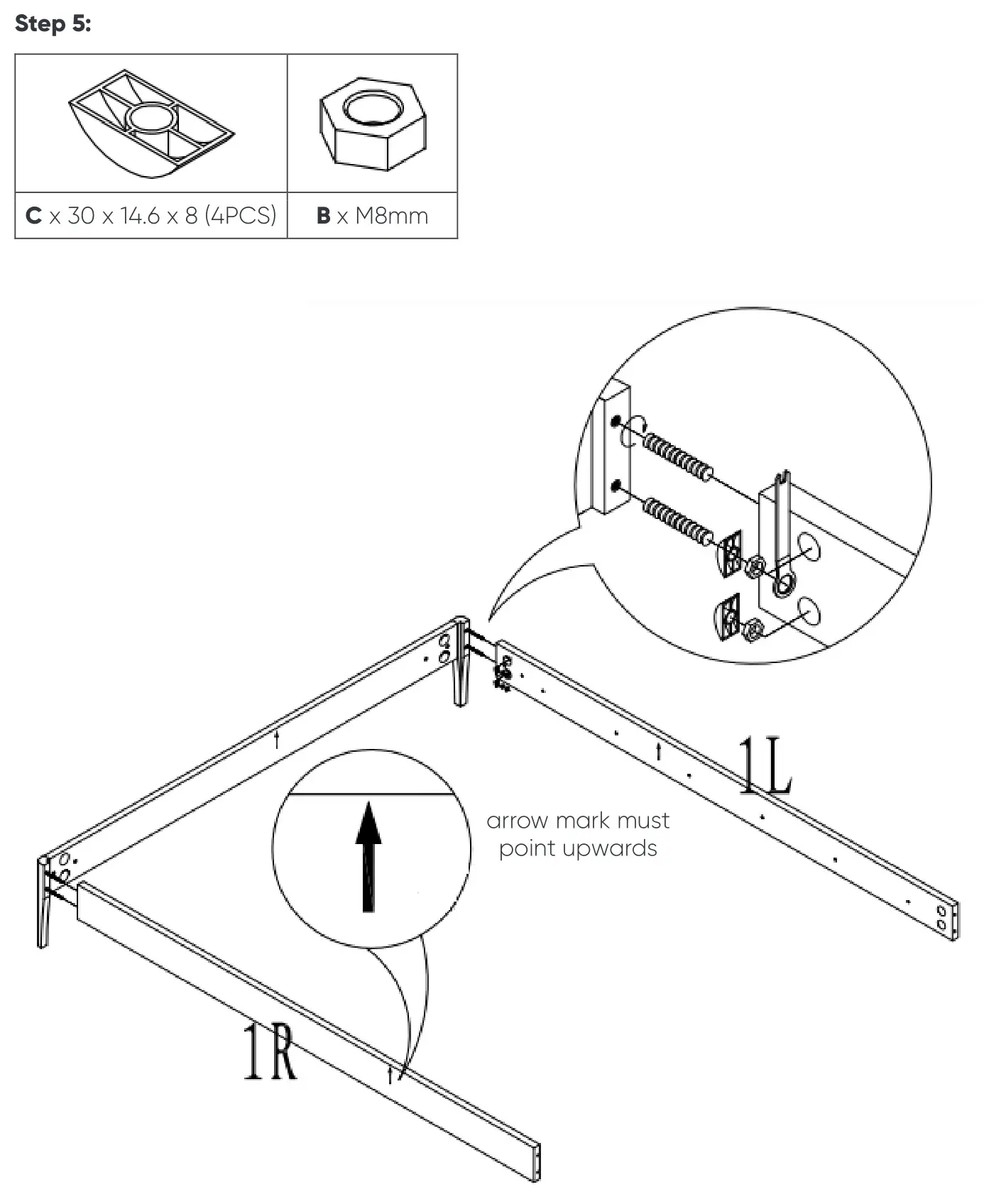 MATT BLATT SAO PAULO BED FRAME (QUEEN) - ASSEMBLY 5