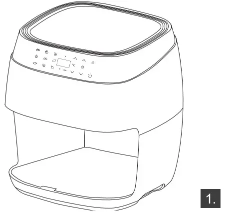 gorenje AF1409DW Air Fryer --1