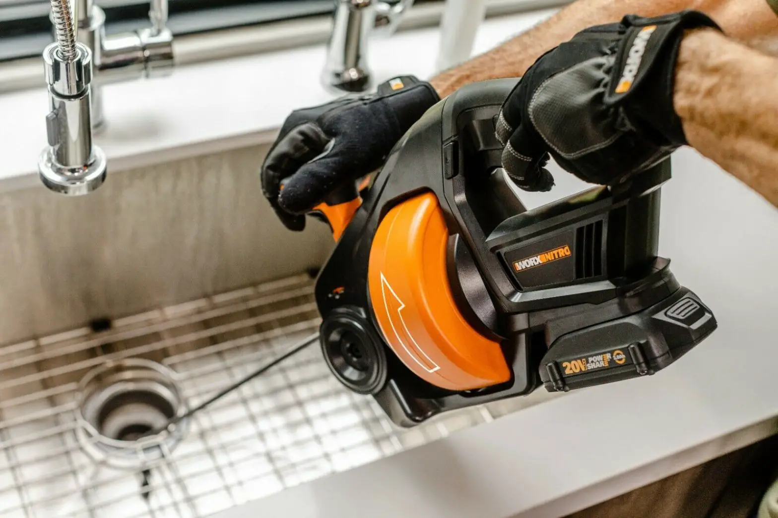 Worx Nitro Wx891l 20v Cordless Drain Auger Instruction Manual Worx Nitro Wx891l 20v Cordless Drain Auger Instruction Manual