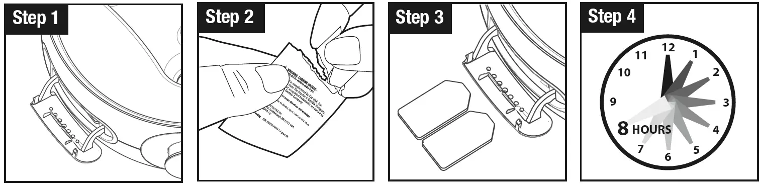 Using Vicks VapoPads