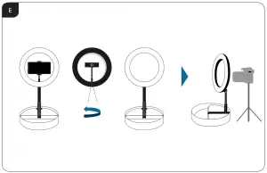 hama 00004642 FoldUP 102 LED Ring Light - figure 5