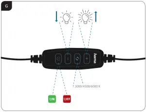 hama 00004642 FoldUP 102 LED Ring Light - figure 7