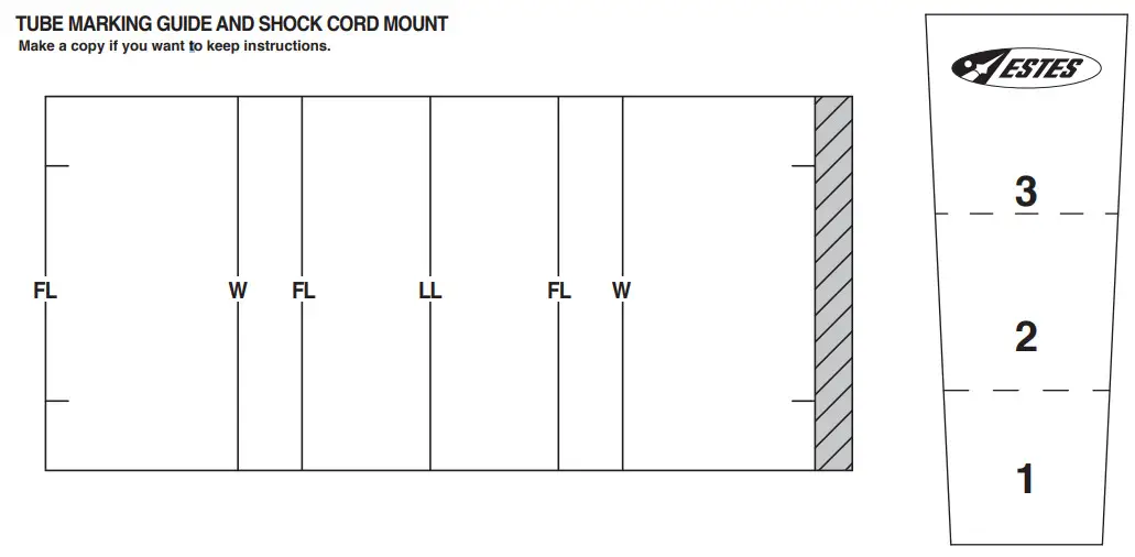 ESTES 7310 Advanced Level Model Rocket Kit-1