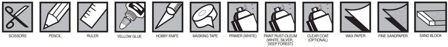 ESTES 7310 Advanced Level Model Rocket Kit-PENCIL