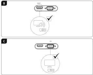 hama 00200330 2in1 Video Adapter-b