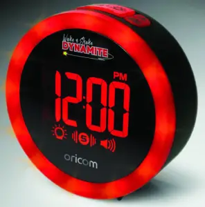 Oricom Wake 'N' Shake Loud Alarm Clock with Shaker WNS80