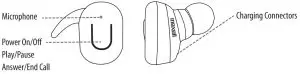 maxell B13-TW Bass True Wireless Earbuds - function