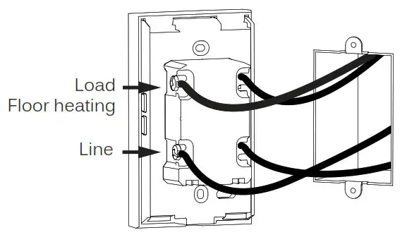 sinope TH1300ZB Smart Floor Heating Thermostat - Connect the heating