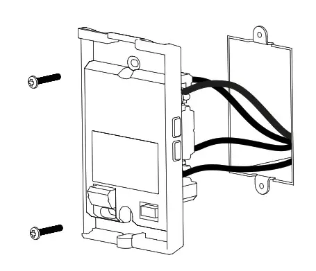 sinope TH1300ZB Smart Floor Heating Thermostat - electrical box
