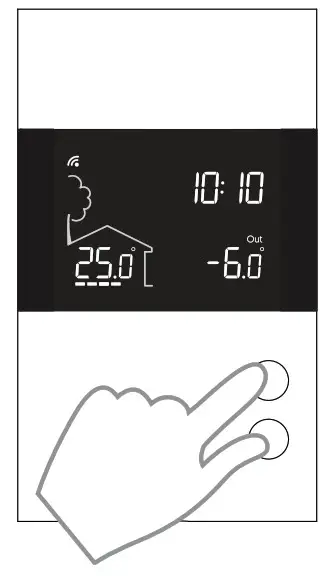 sinope TH1300ZB Smart Floor Heating Thermostat - next parameter