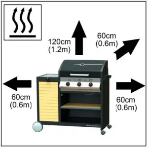 CADAC MERIDIAN 3 WOODY 20163 - BBQ body