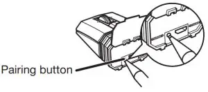 ELECOM M-CCP1BB Bluetooth Mouse Ultimate BlueLED Silent Clippable Mouse - LED light blinks green