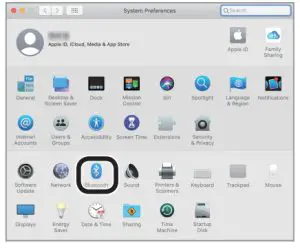 ELECOM M-CCP1BB Bluetooth Mouse Ultimate BlueLED Silent Clippable Mouse - environment settings screen