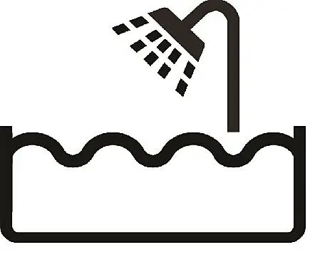 PHILIPS HP6390 Precision Trimmer- Bath or shower symbol