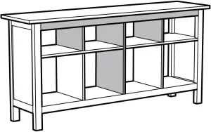 IKEA HEMNES - Step 1a