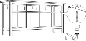 IKEA HEMNES - Step 28