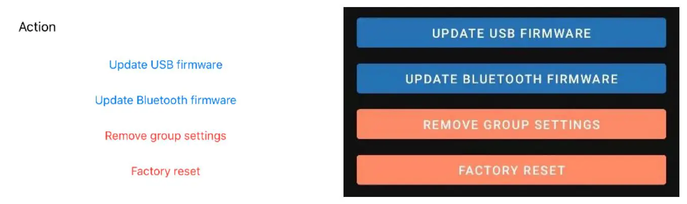 CME V06 WIDI App - You can also click [Update Firmware] to enter the update page