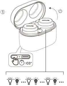 PHILIPS 4000 Series TAT4556 True Wireless Headphones - fig 3