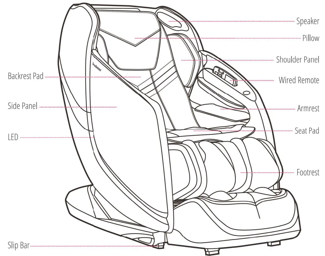 Brookstone BK-550 Massage Chair - fig6