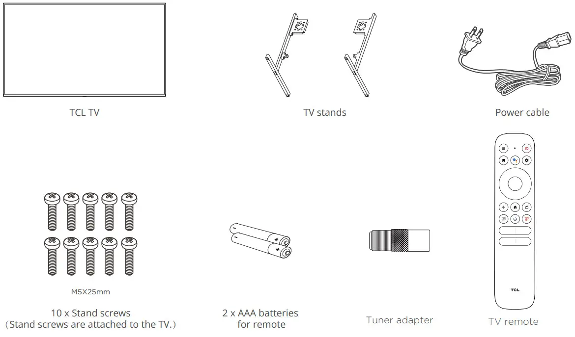 TCL 98R754 98-Inch 4K UHD QLED Dolby Vision HDR Smart TV - box