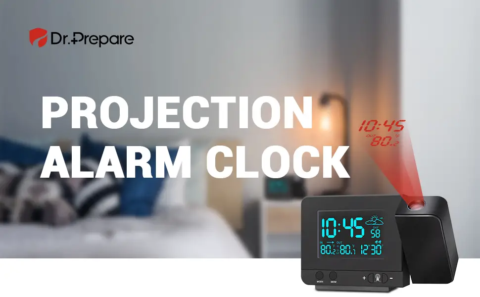 Dr Prepare Projection Alarm Clock User Manual