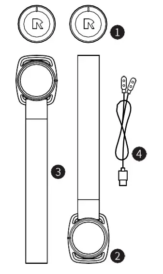 RaceFit CRW002B1 AI CORE Fitness Training Set- Package