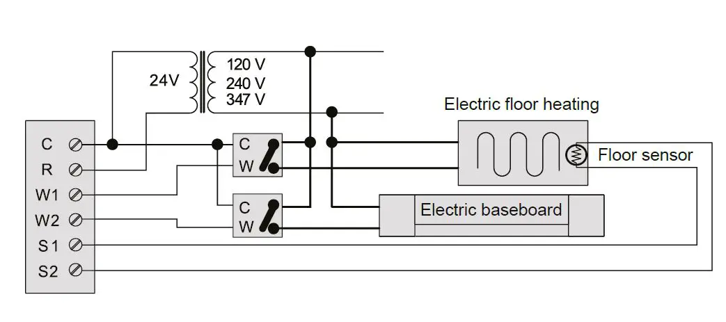 sinope TH1400ZB Low Voltage Smart Thermostat fig 10