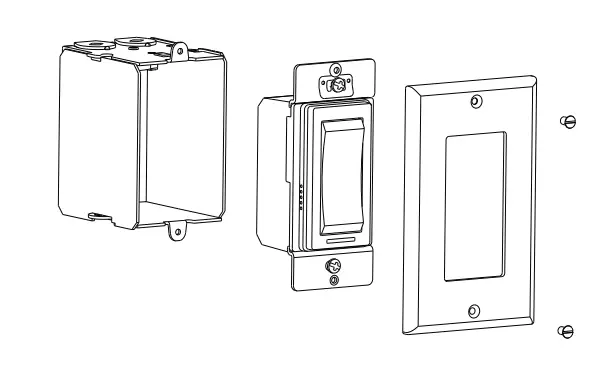 sinope SW2500ZB Smart Light Switch fig6