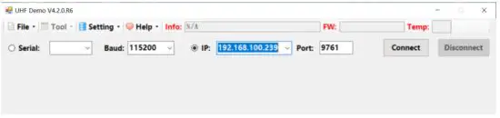 Egltec Intelligent Technology SF 0204 4 Port UHF RFID Reader Fixed - network IP