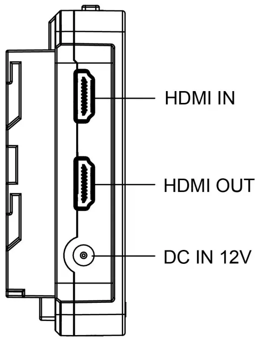 C4i F970 5 5 Inch Touch Screen Monitor-Left